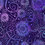 Purple Flower Burst