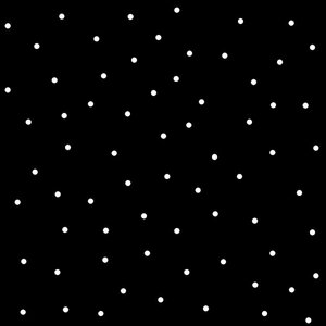 Black Tiny Dots Backing Fabric