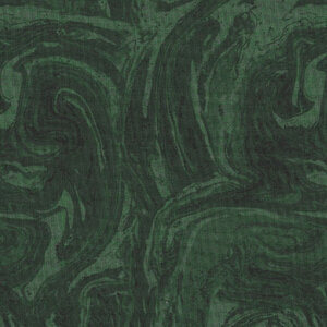 Emerald Waves Fabric