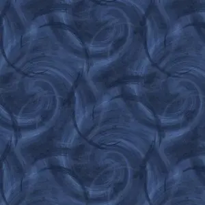 Navy Quasi Circle Texture (New Arrival)